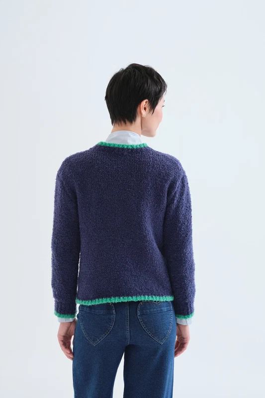 CARDIGAN AZUL