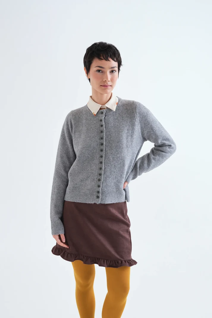 CARDIGAN GRIS