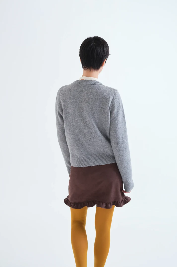 CARDIGAN GRIS
