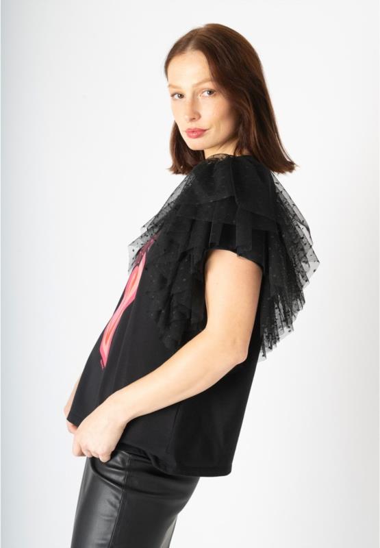 CAMISETA ''AMOR EXTRAORDINARIO'' VOLANTES
