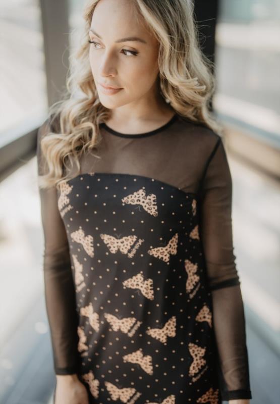 VESTIDO ''MARIPOSAS''