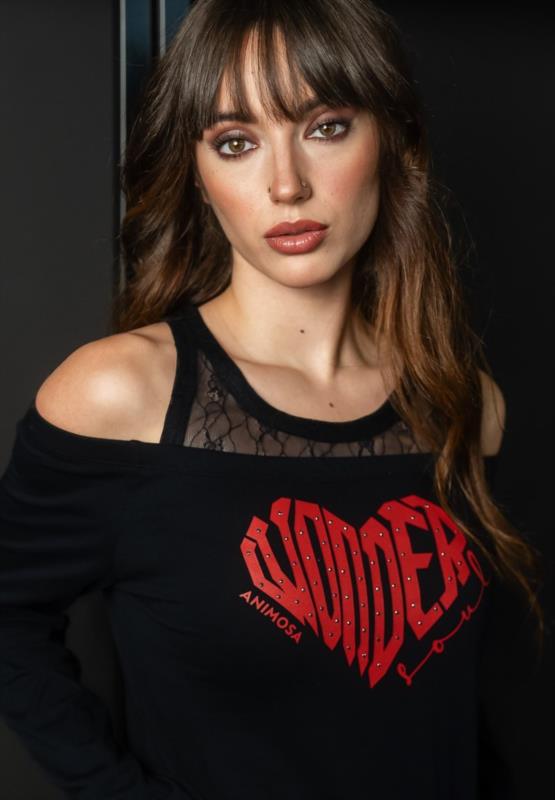 CAMISETA ENCAJE
