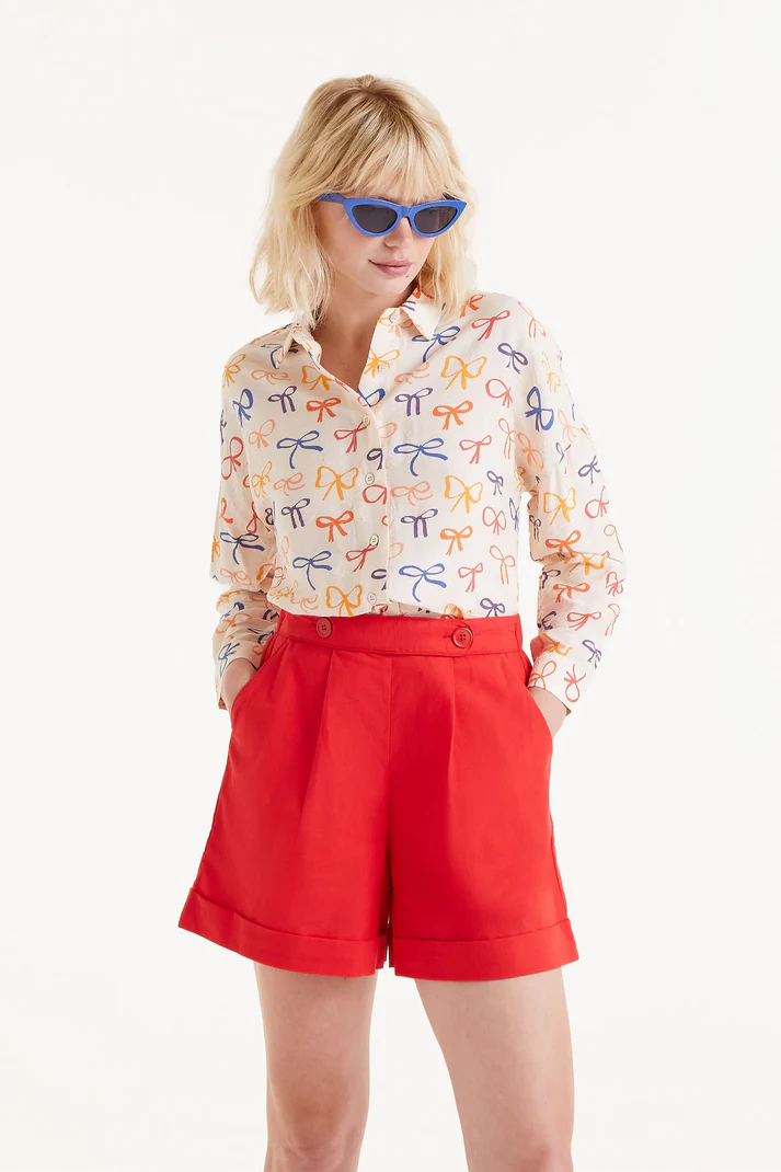 CAMISA DE LAZOS