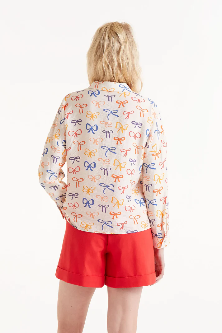 CAMISA DE LAZOS