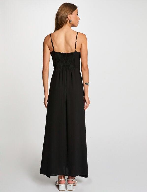 VESTIDO LARGO DE TIRANTE FINO