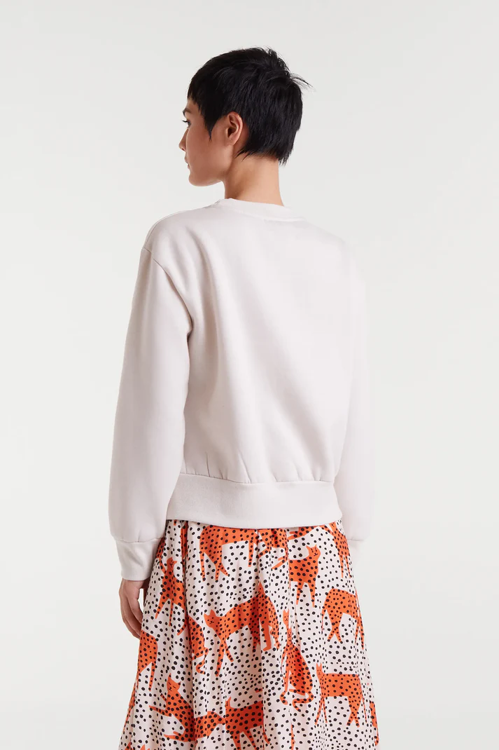 SUDADERA CON DIBUJO DE GATO