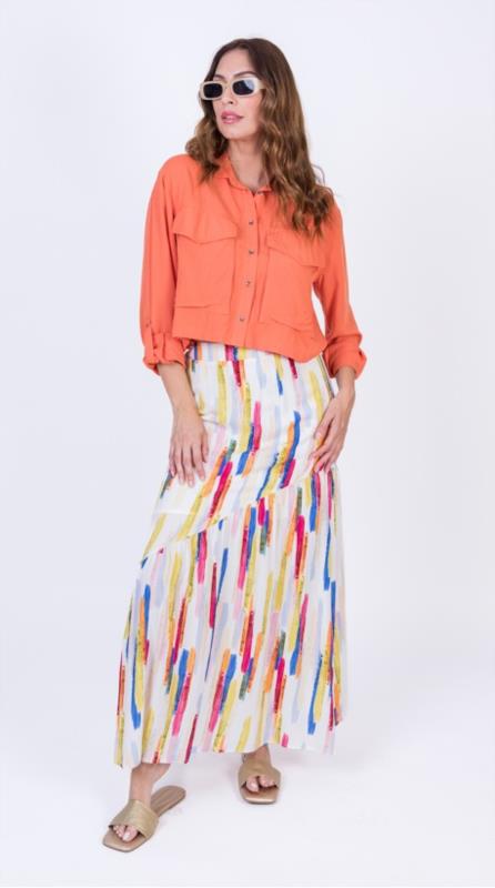 FALDA LARGA MULTICOLOR