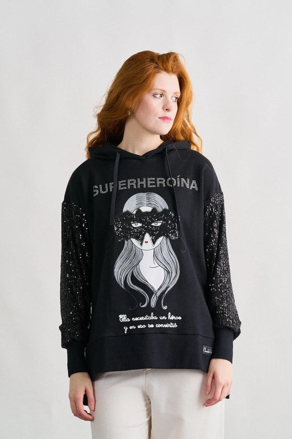 SUDADERA ''SUPERHEROÍNA''