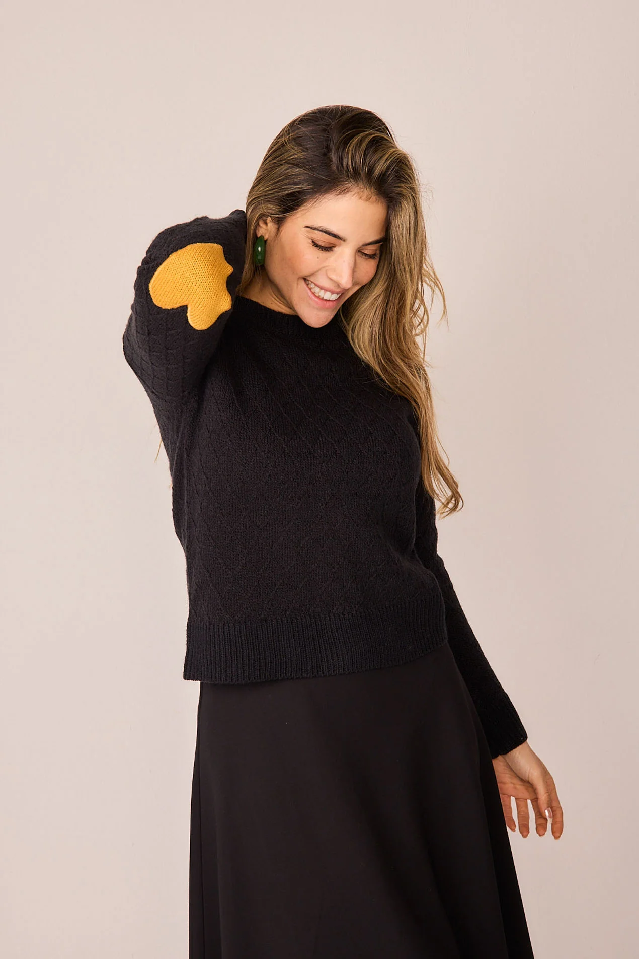 JERSEY DE BOTONES AMARILLOS