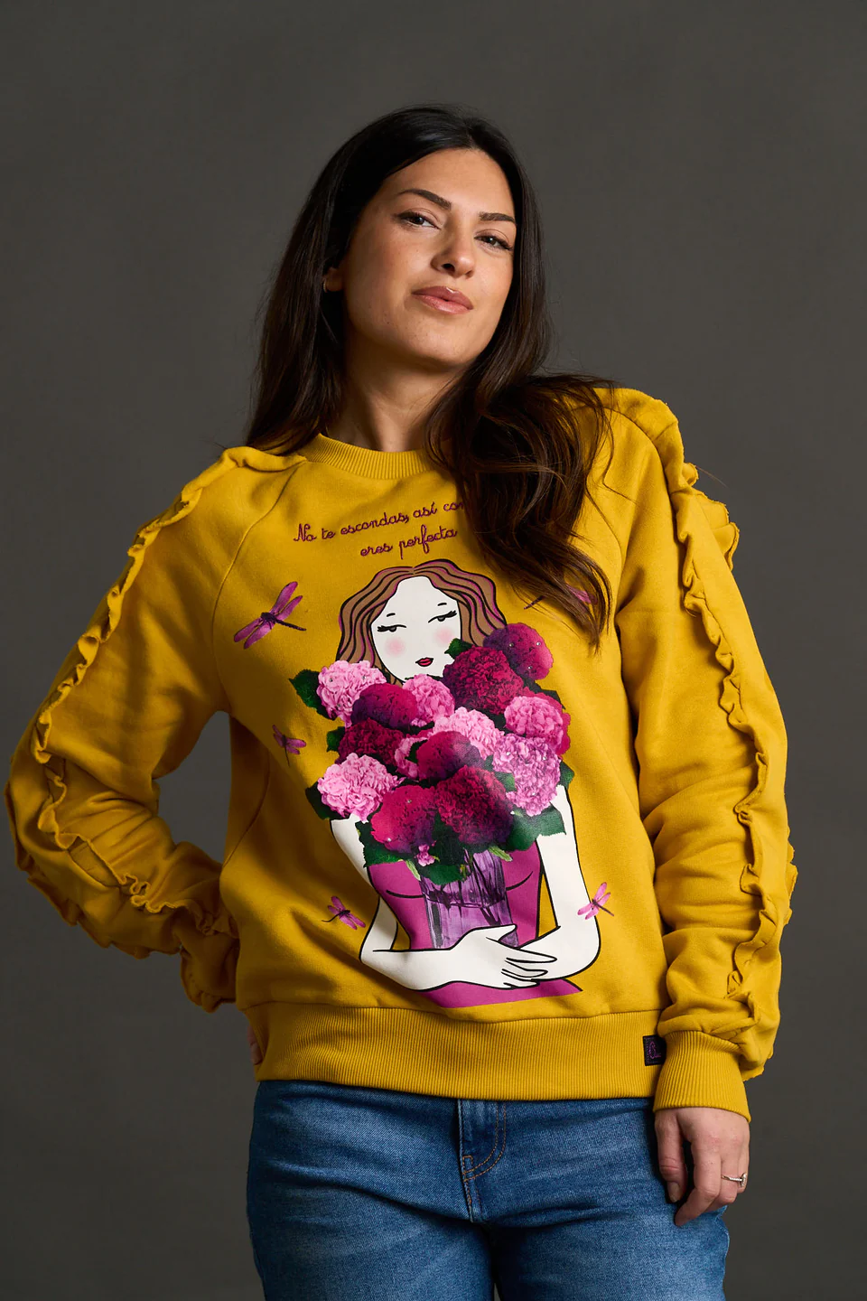 SUDADERA ''HORTENSIA''