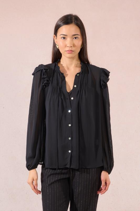 CAMISA CON VOLANTES