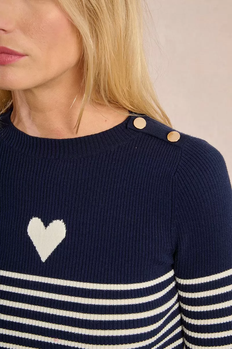 JERSEY MARINERO CON CORAZÓN