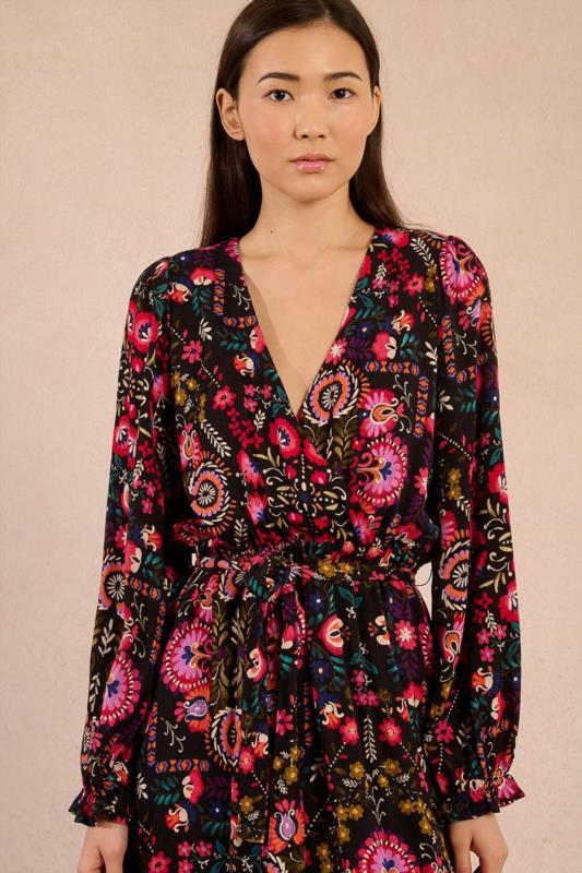 VESTIDO LARGO ESTAMPADO
