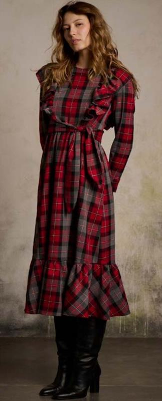 VESTIDO DE CUADROS