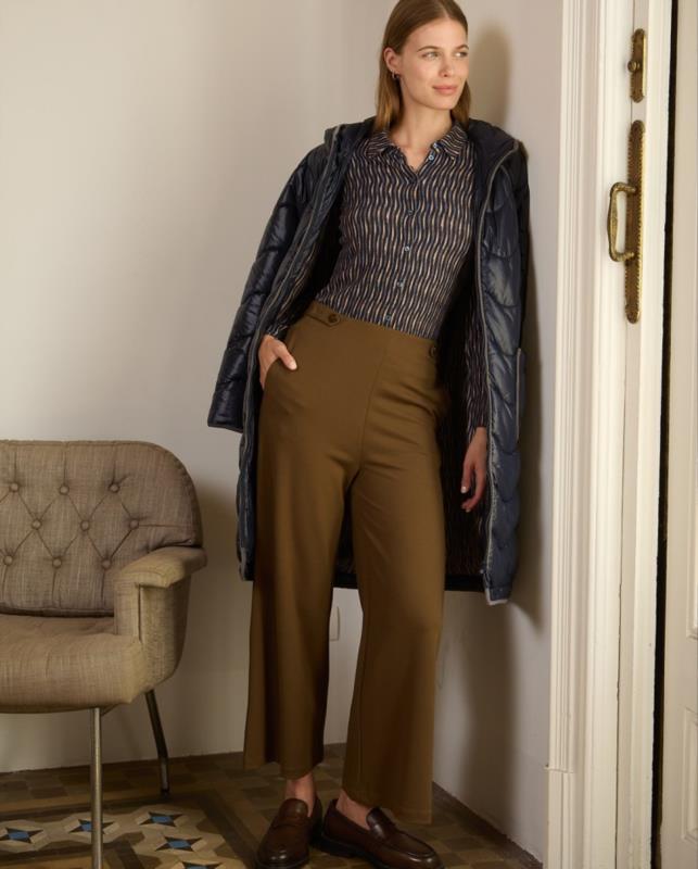 PANTALÓN ANCHO KAKI